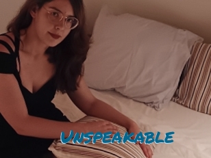 Unspeakable